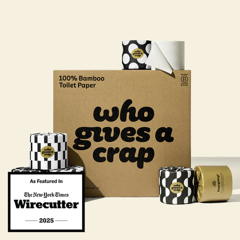 100% Bamboo Toilet Paper